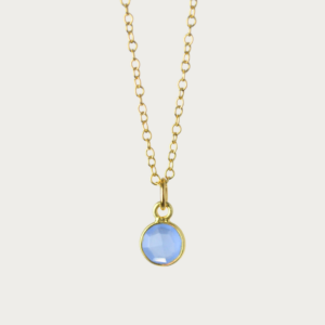 Naszyjnik ROUND chalcedon